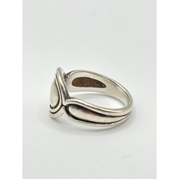 James Avery Retired Sterling Silver Oval Band Ring Size 9 - Picture 4 of 10